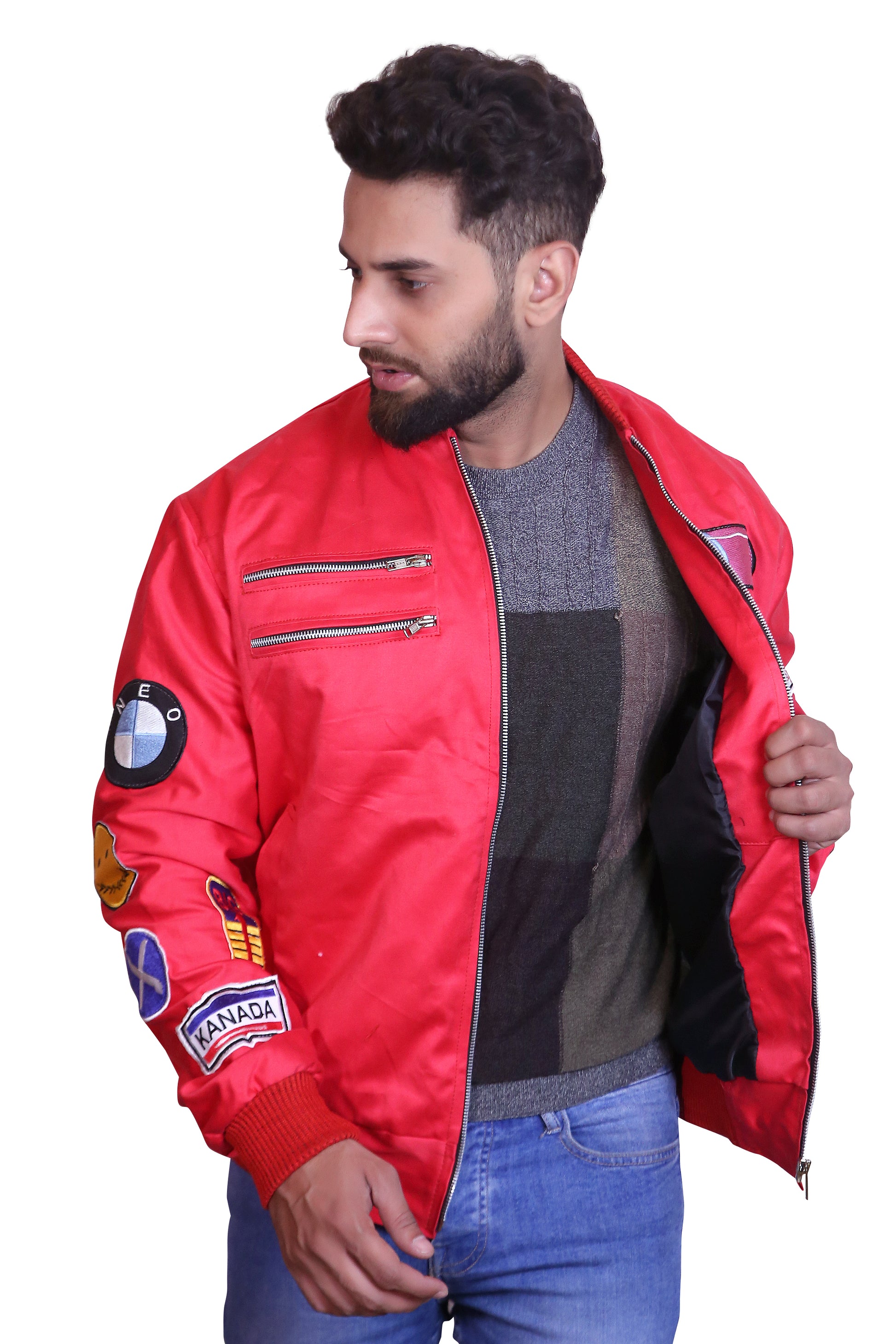 Akira Neo-Tokyo Rider Patch Bomber Jacket