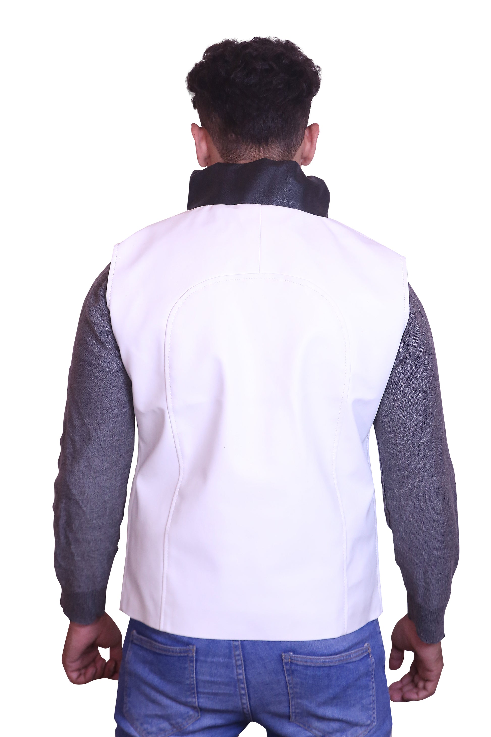 The Outlaw: Men's Red Hood (Jason Todd) Cosplay Leather Jacket