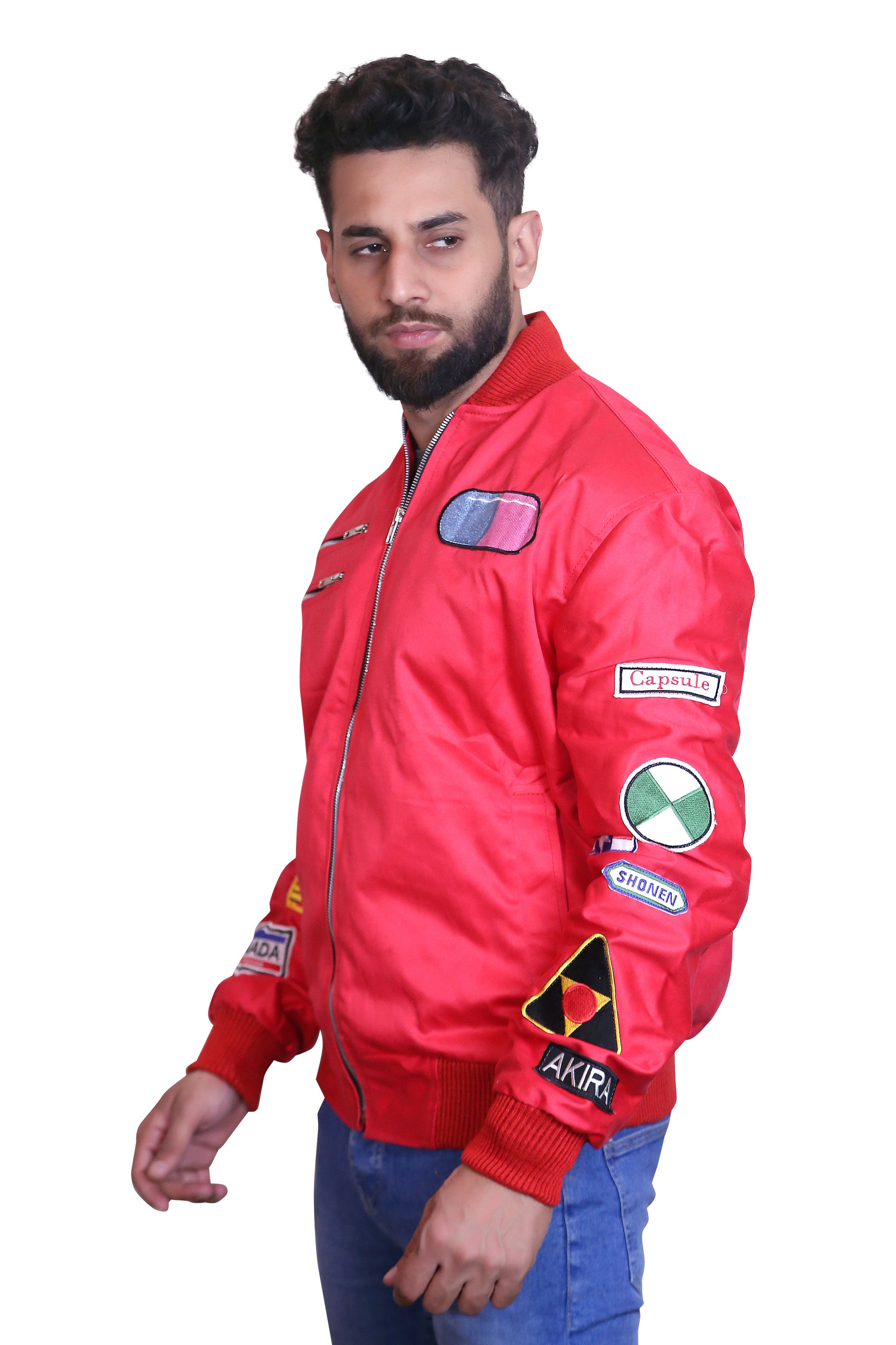 Akira Neo-Tokyo Rider Patch Bomber Jacket