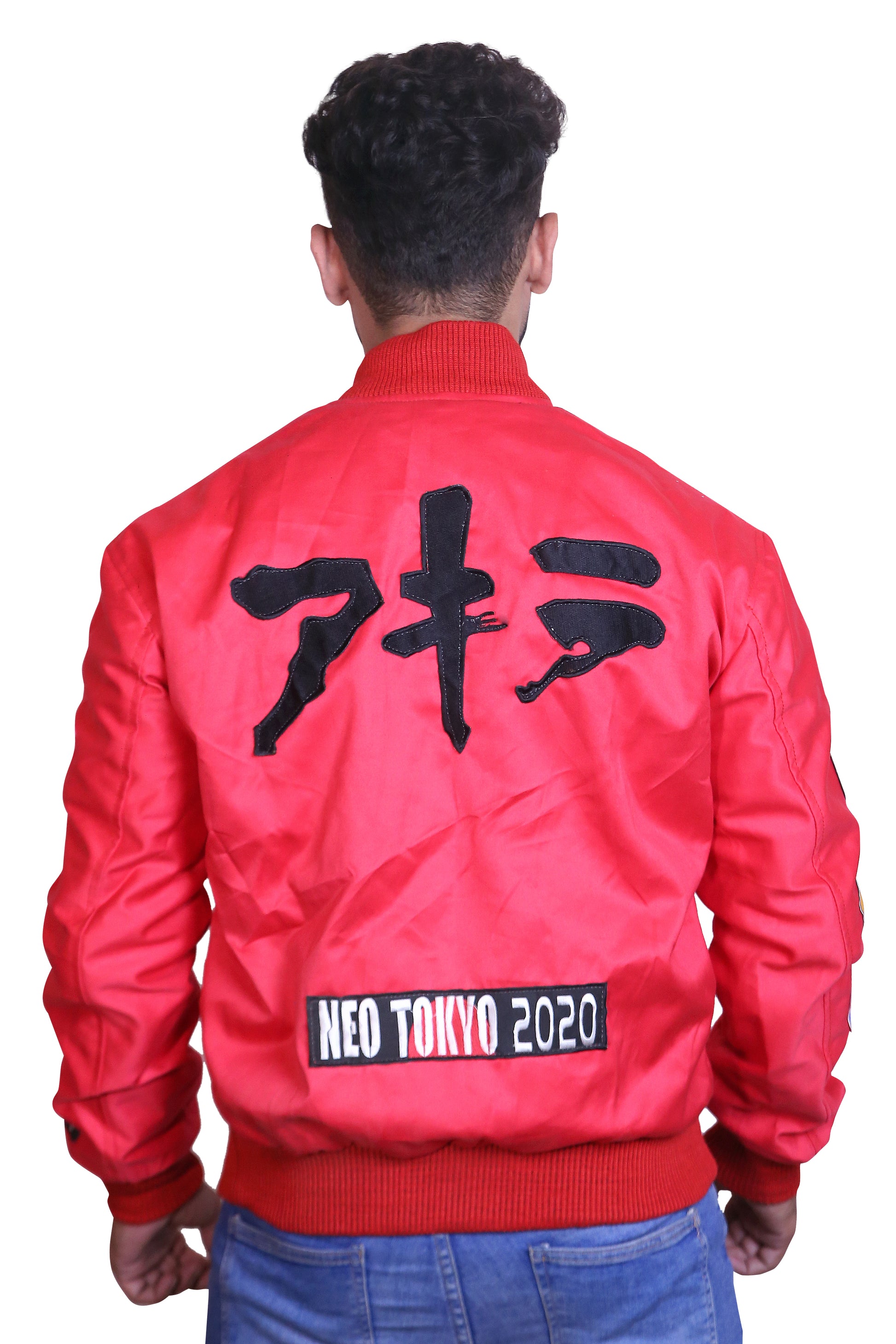 Akira Neo-Tokyo Rider Patch Bomber Jacket