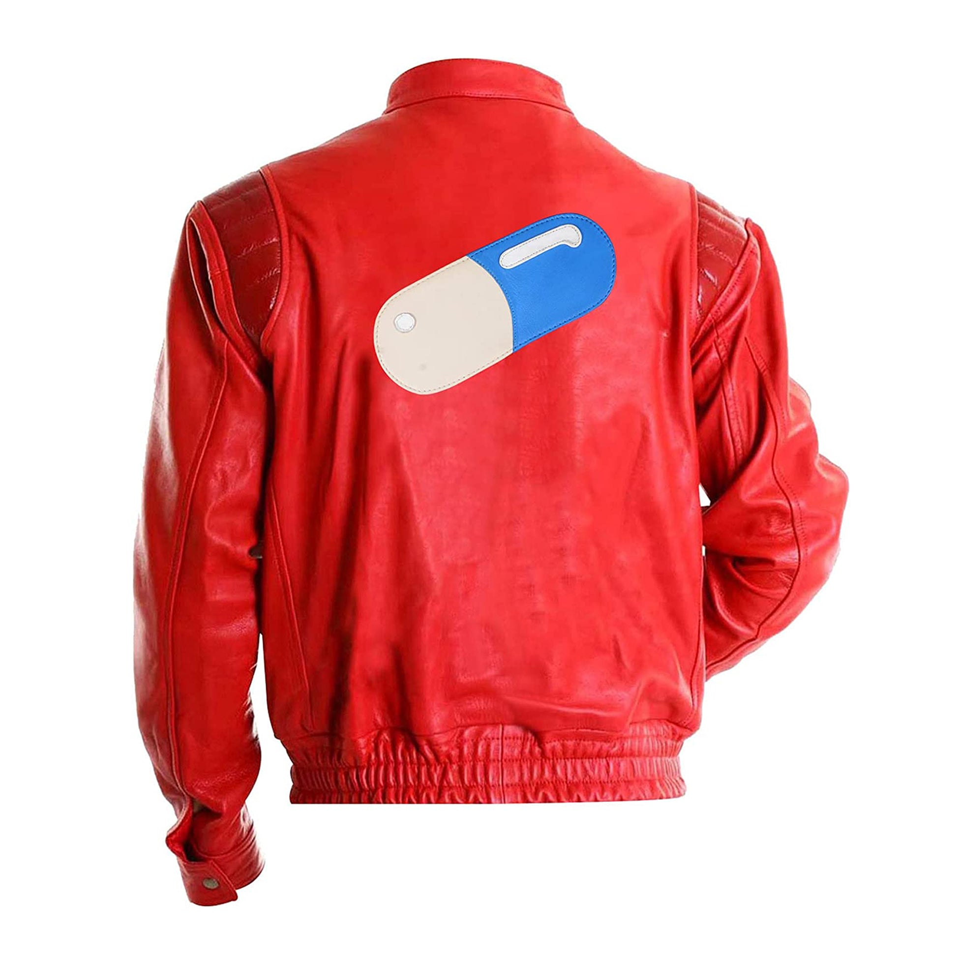 Akira Kaneda Red Leather Jacket