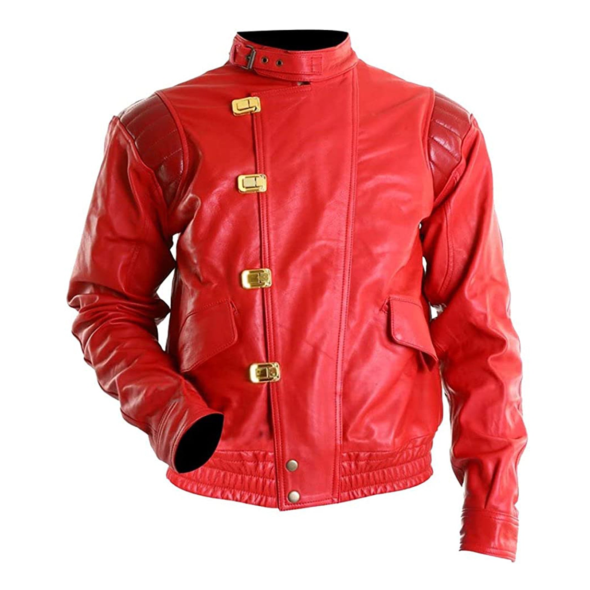 Akira Kaneda Red Leather Jacket