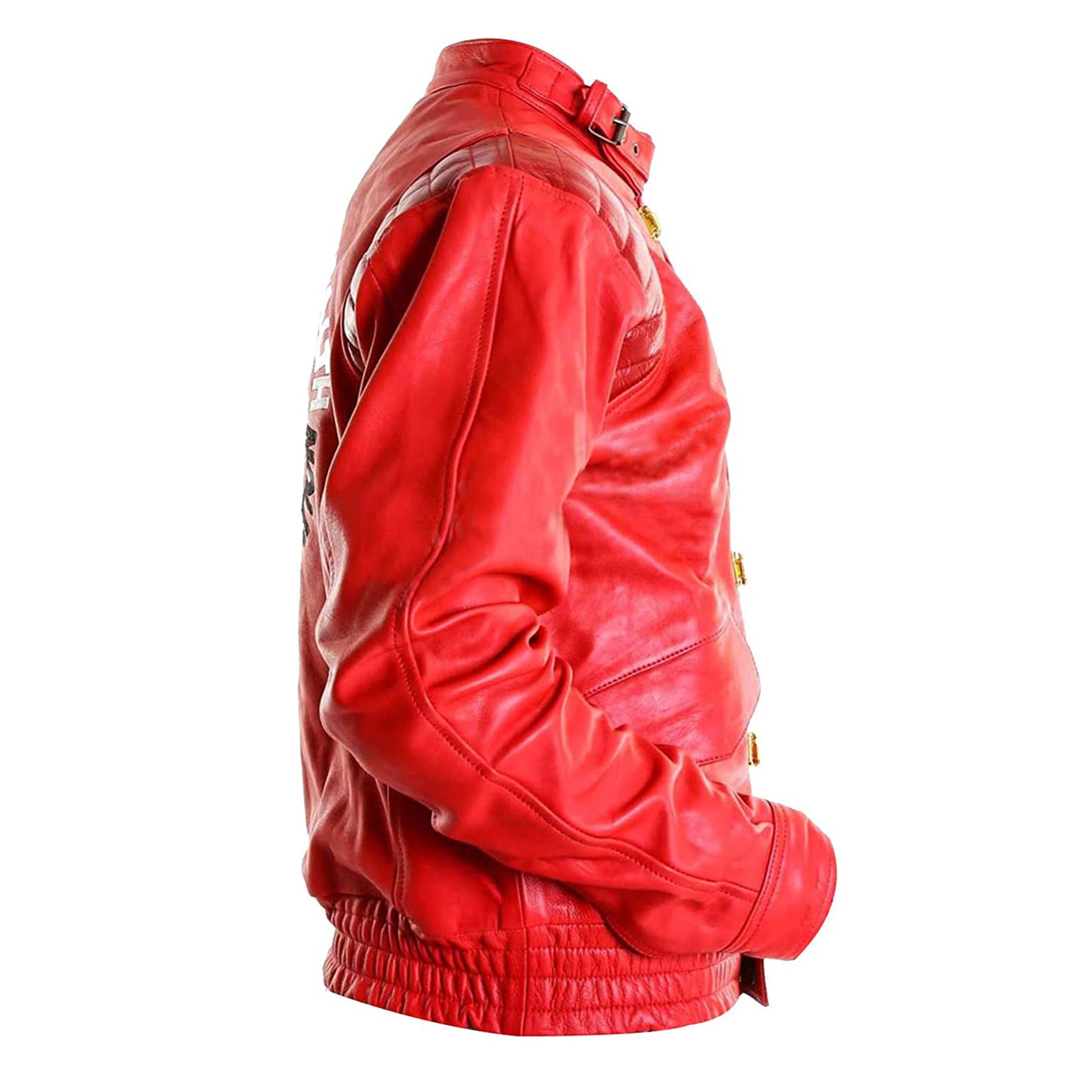 Akira Kaneda Red Leather Jacket