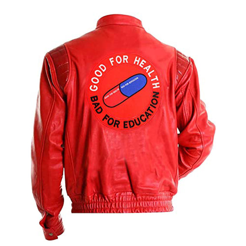 Akira Kaneda Red Leather Jacket