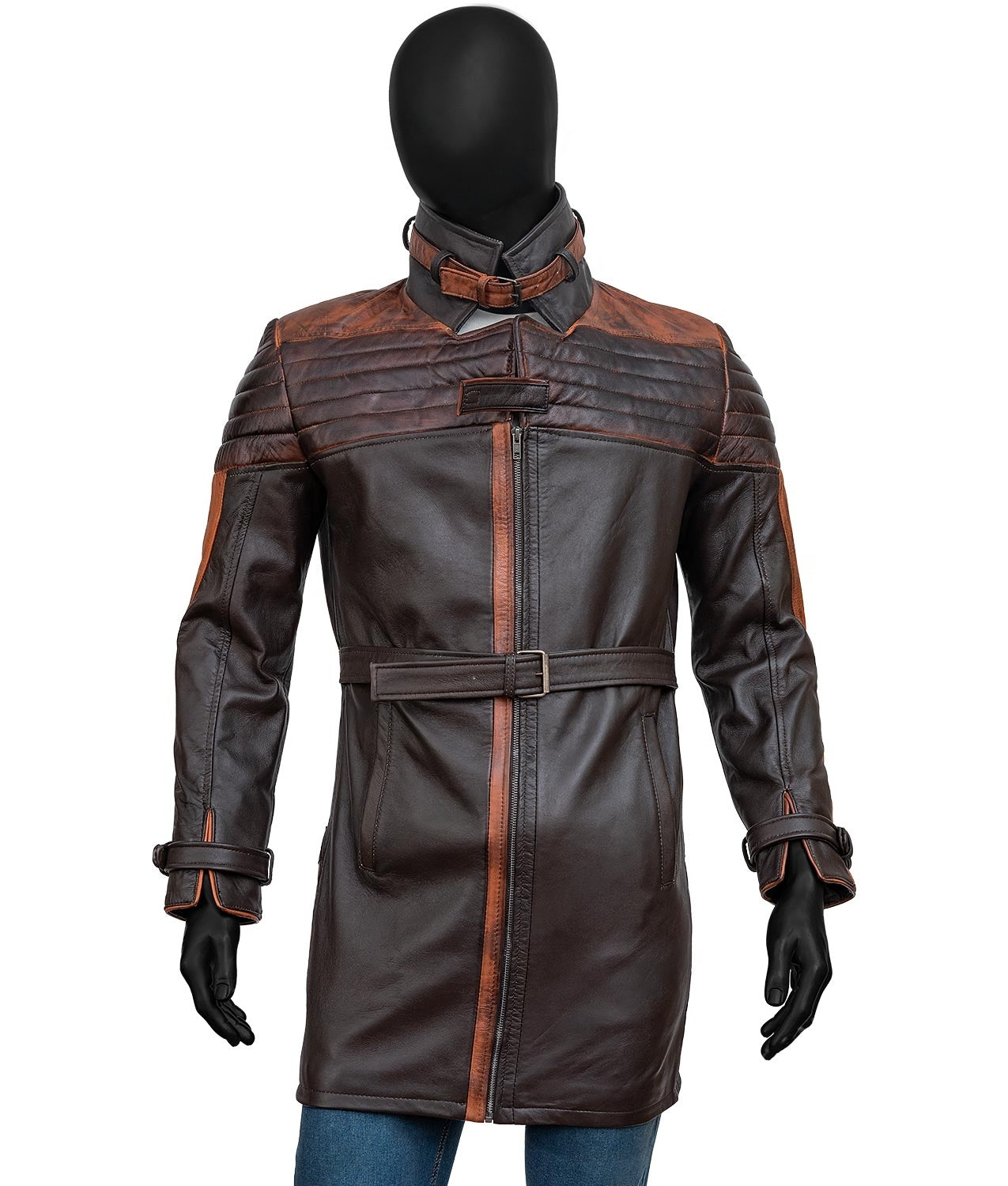 Aiden Pearce Watch Dogs Leather Trench Coat for Real Urban Vigilante Style