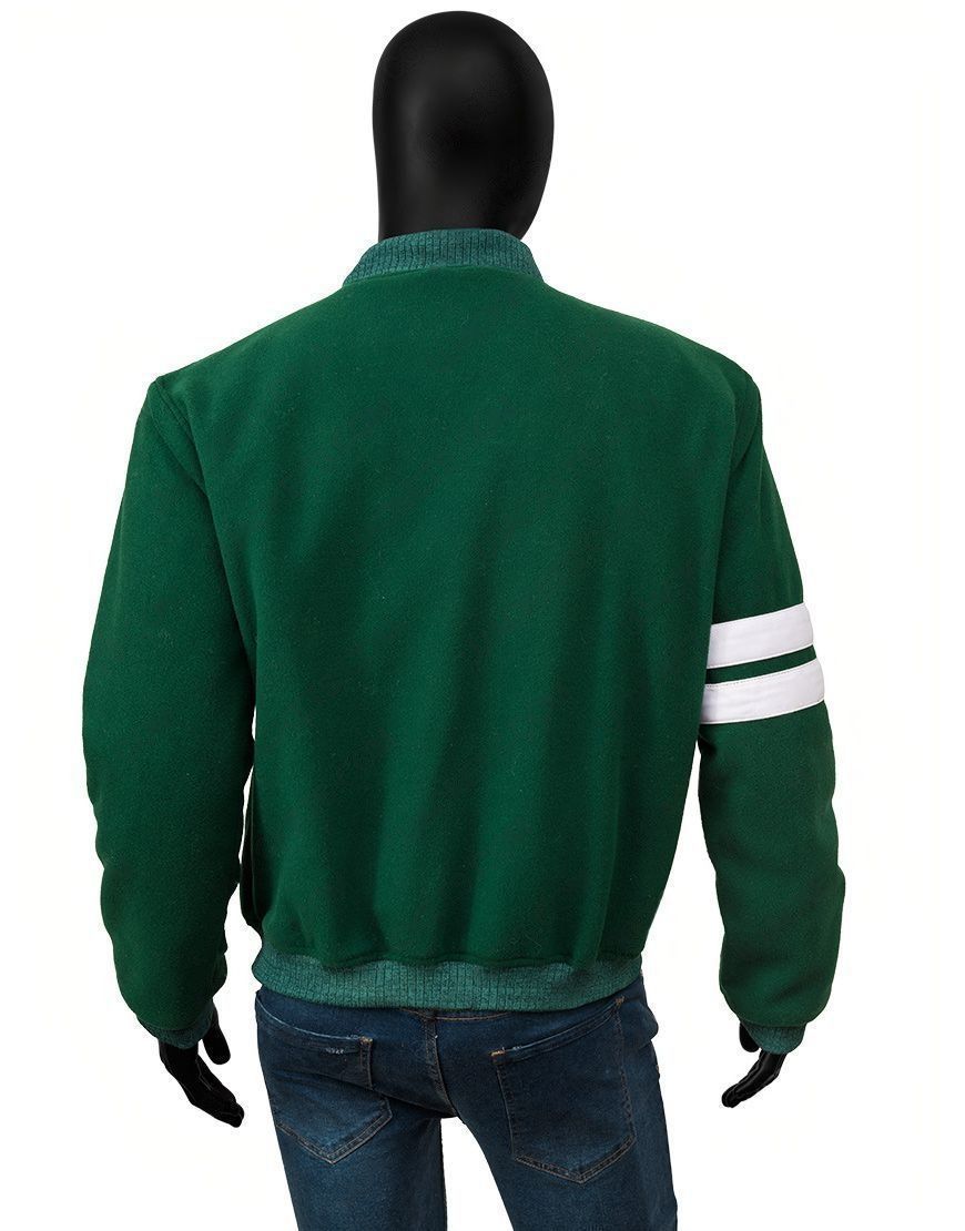 Green Ben 10 Symbol Bomber Jacket - Inspired by Ben 10