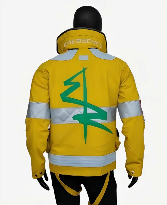 Cyberpunk Trauma Team Yellow Tactical Jacket Real Life Gear