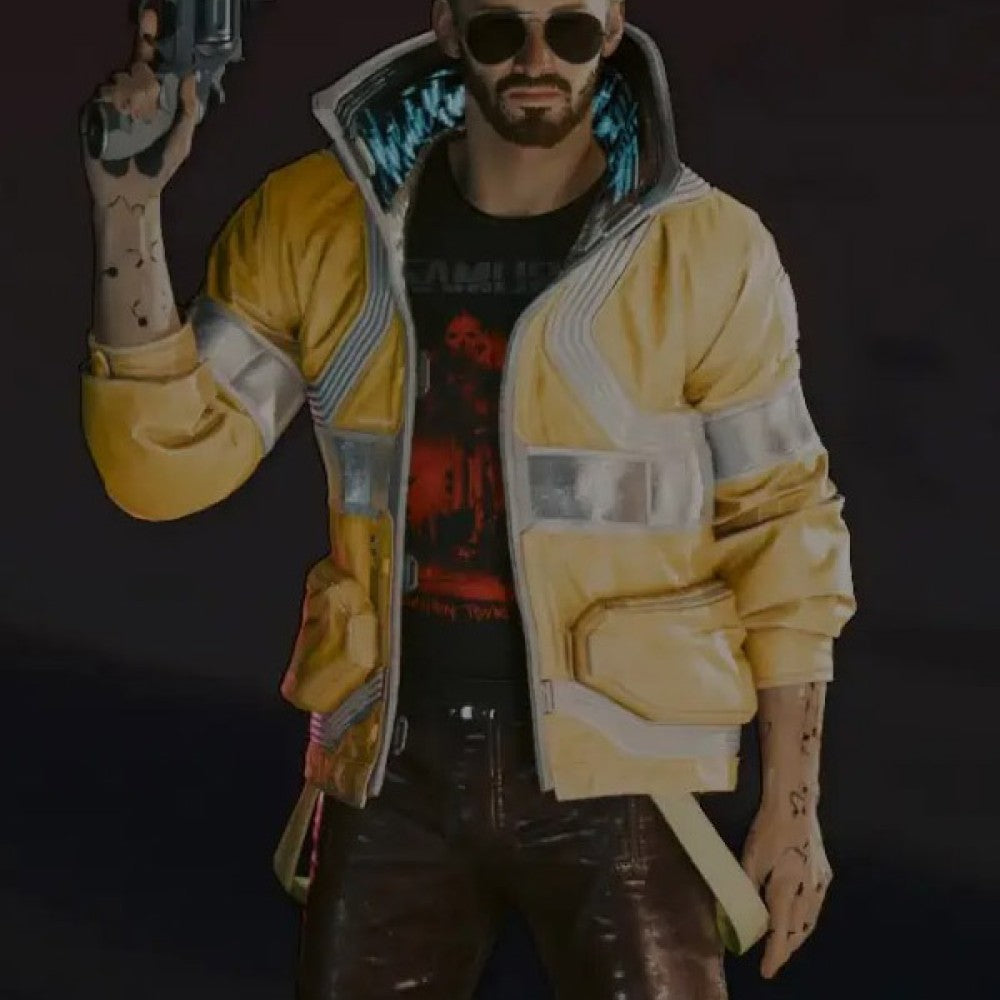 Cyberpunk Trauma Team Yellow Tactical Jacket Real Life Gear