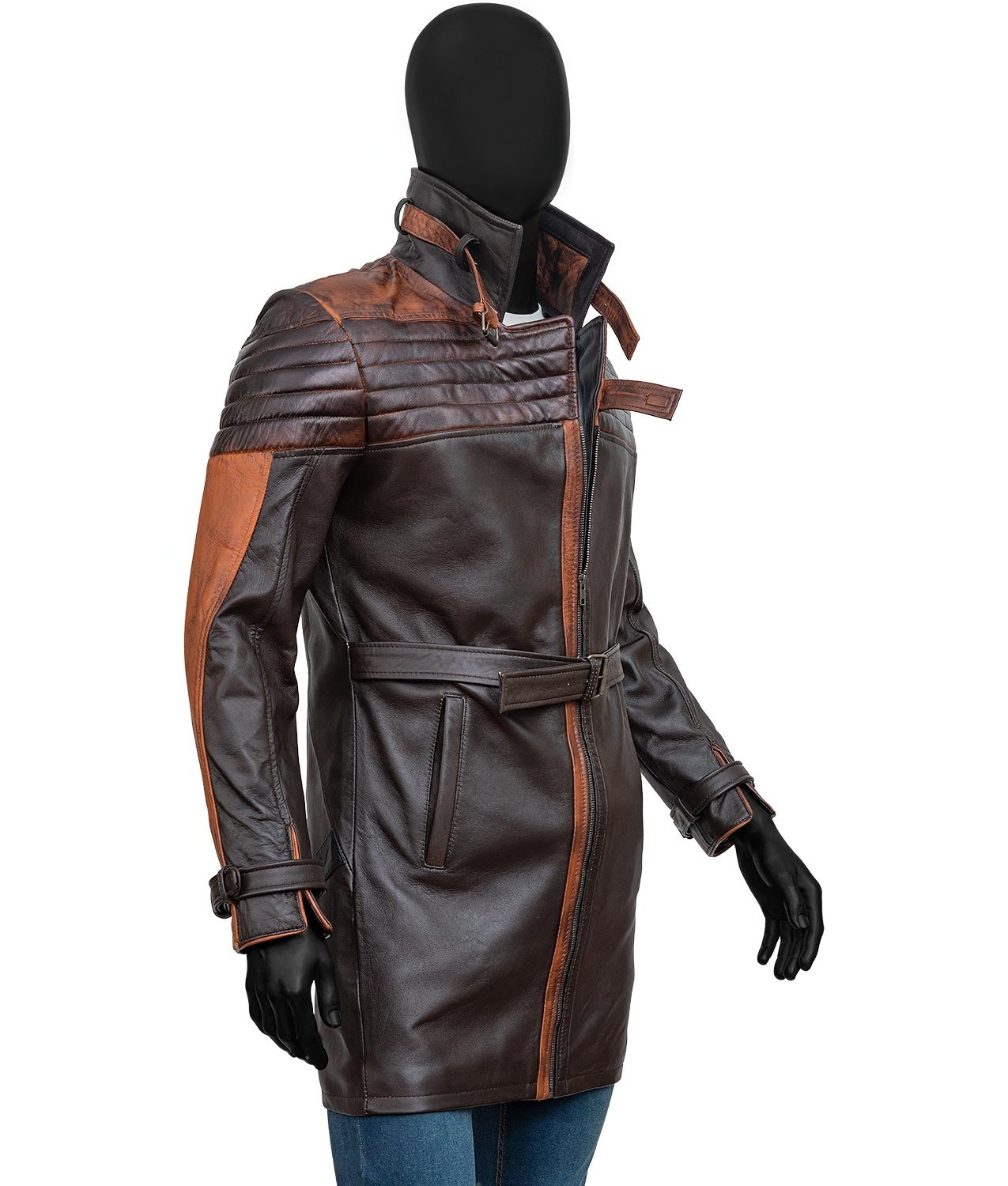 Aiden Pearce Watch Dogs Leather Trench Coat for Real Urban Vigilante Style